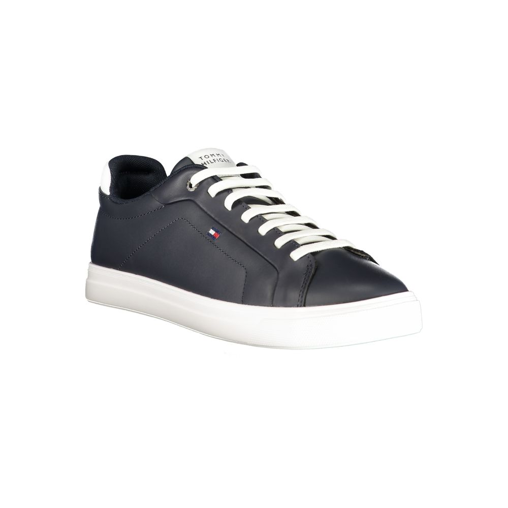 Tommy Hilfiger Blue Polyurethane Men Sneaker - Image 2