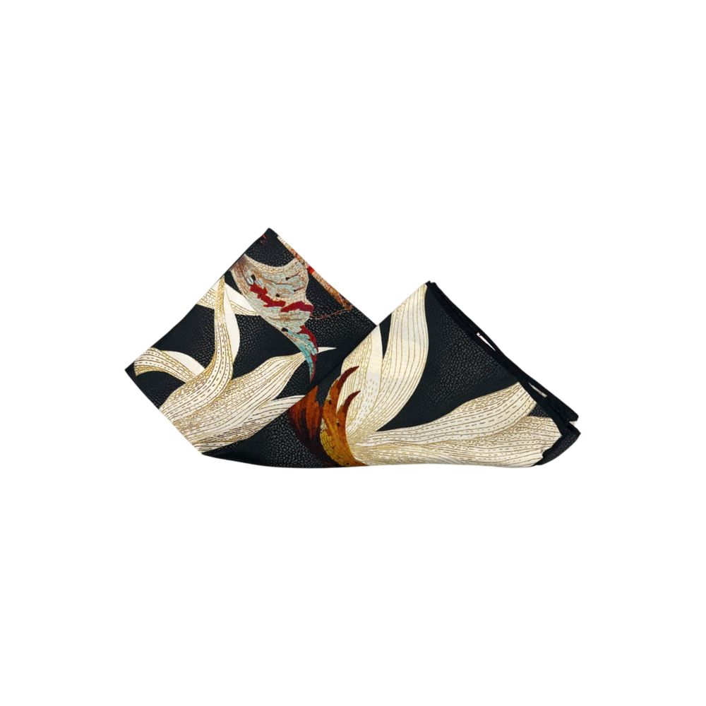 Borbonese Beige Silk Women Scarf - Image 4