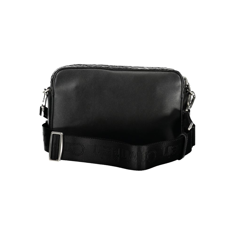 Calvin Klein Black Polyurethane Women's Shoulder Bag - Image 2