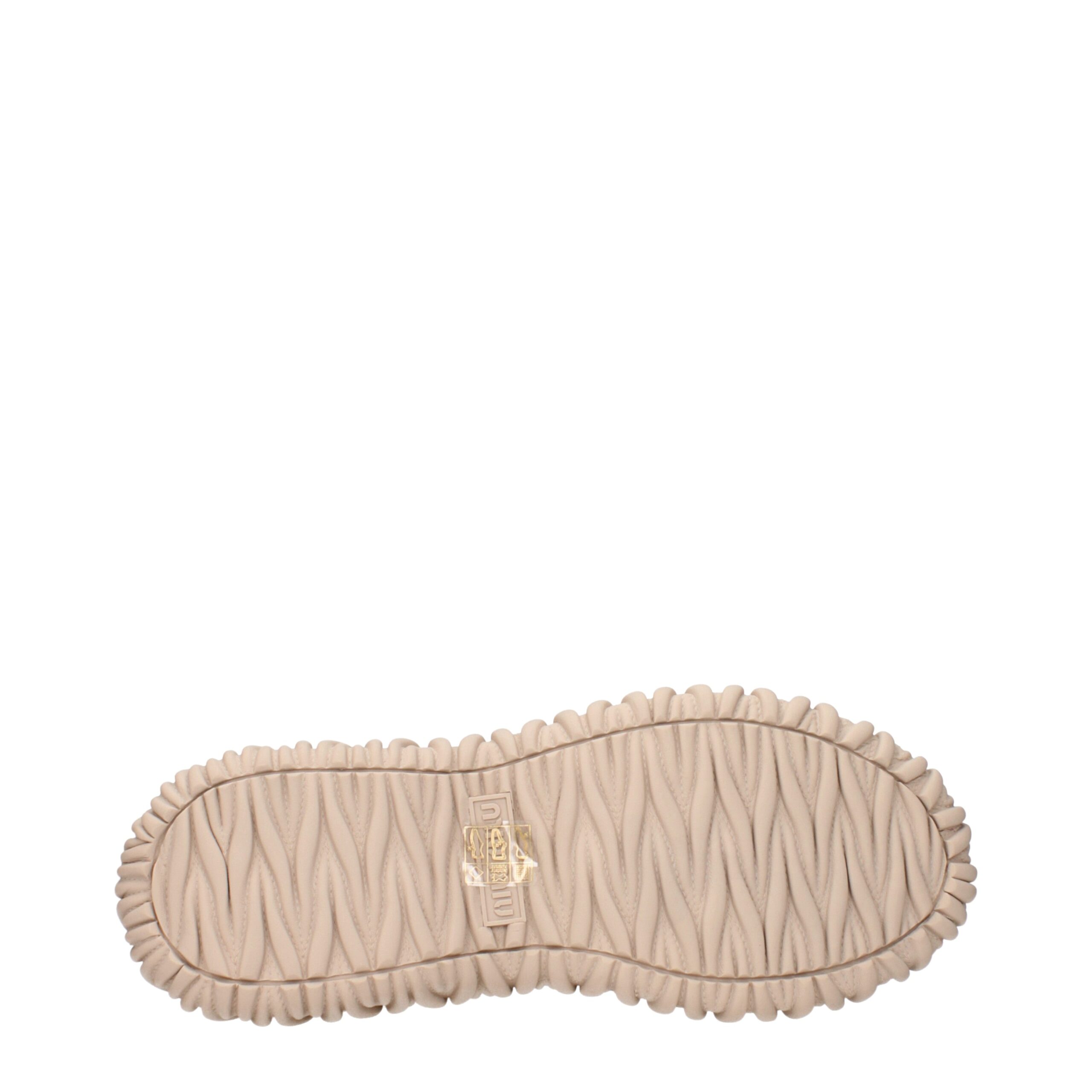 Miu Miu Beige Fabric Sneakers - Image 5