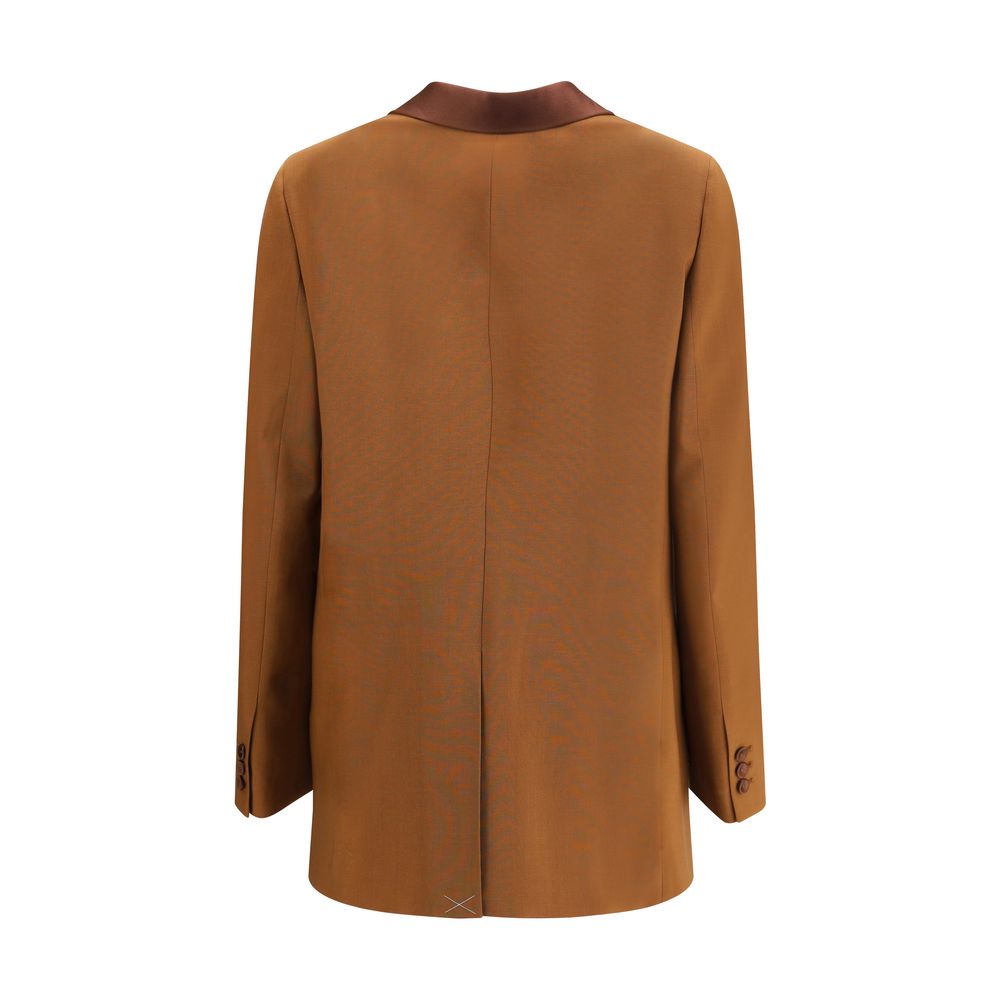 Fendi Brown Wool Blazer - Image 2