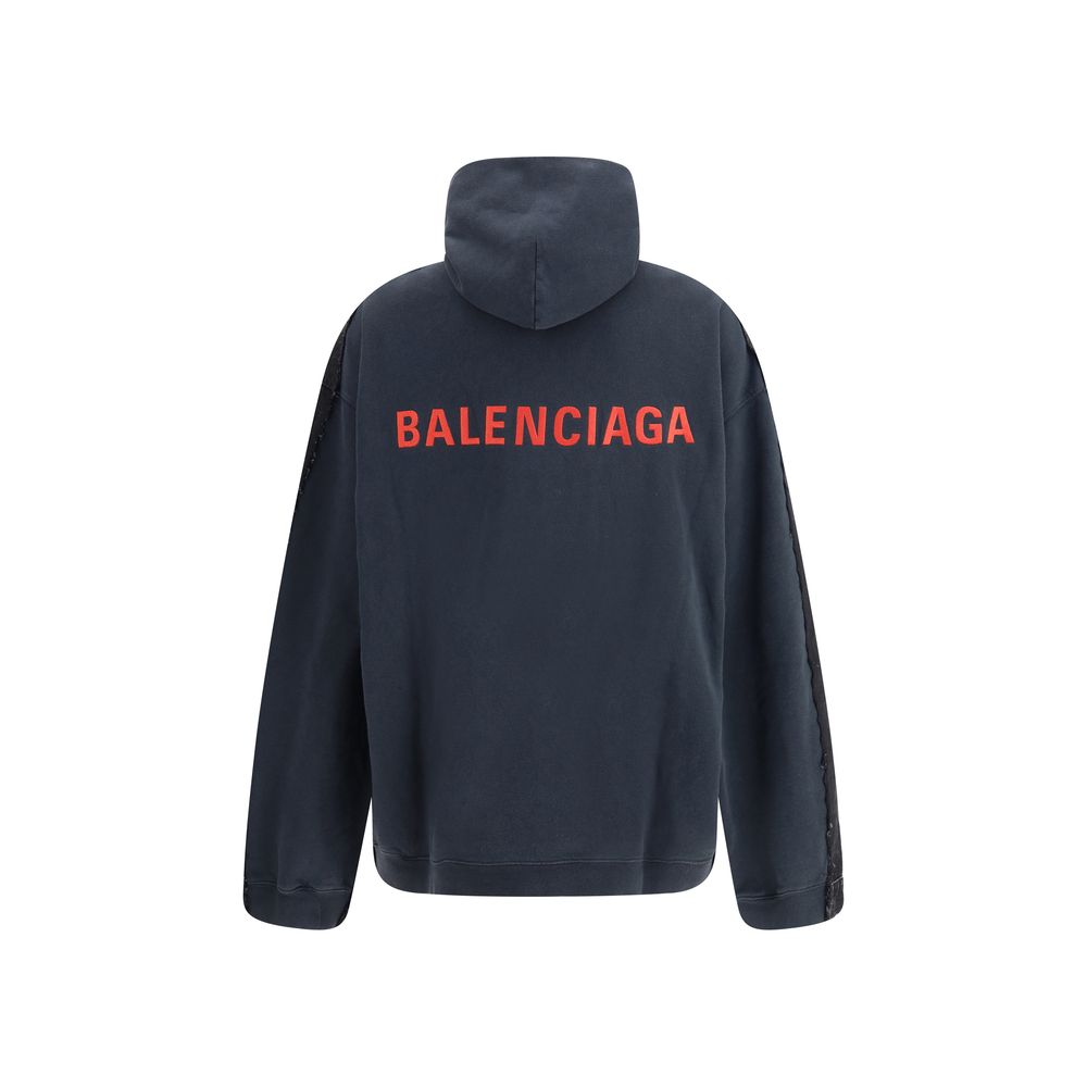 Balenciaga Black Cotton Denim Jacket - Image 2