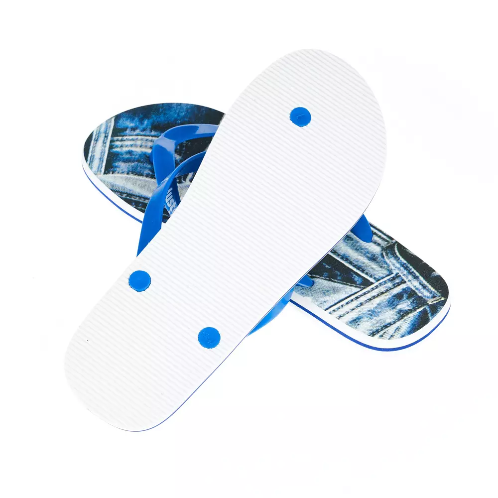 Just Cavalli Light Blue EVA Men Sandal - Image 5