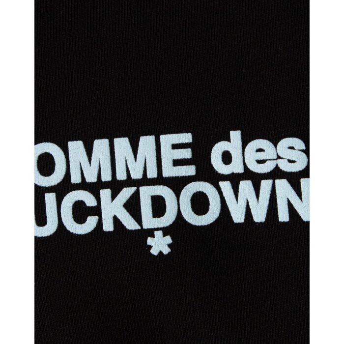 Comme Des Fuckdown Black Cotton Sweater - Image 4