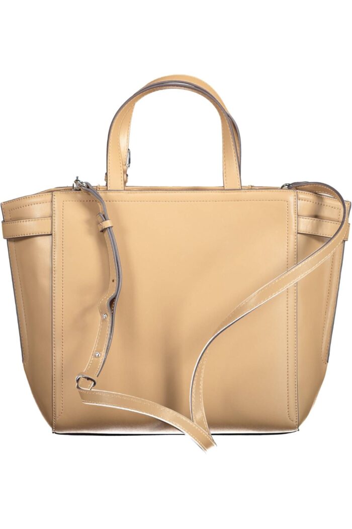 Calvin Klein Brown Polyester Women Handbag - Image 2