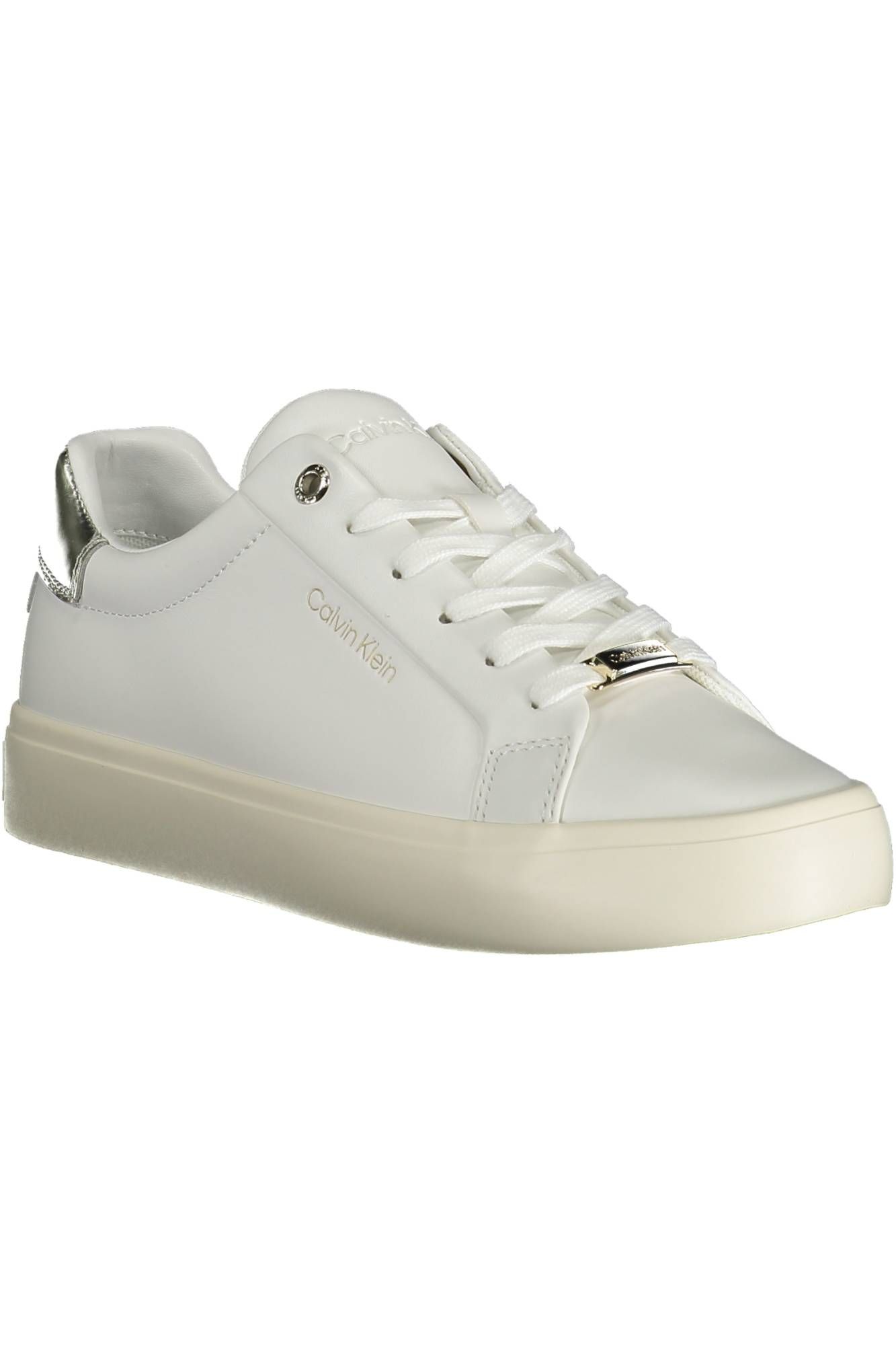 Calvin Klein Bianco Pelle Women Sneaker - Image 2