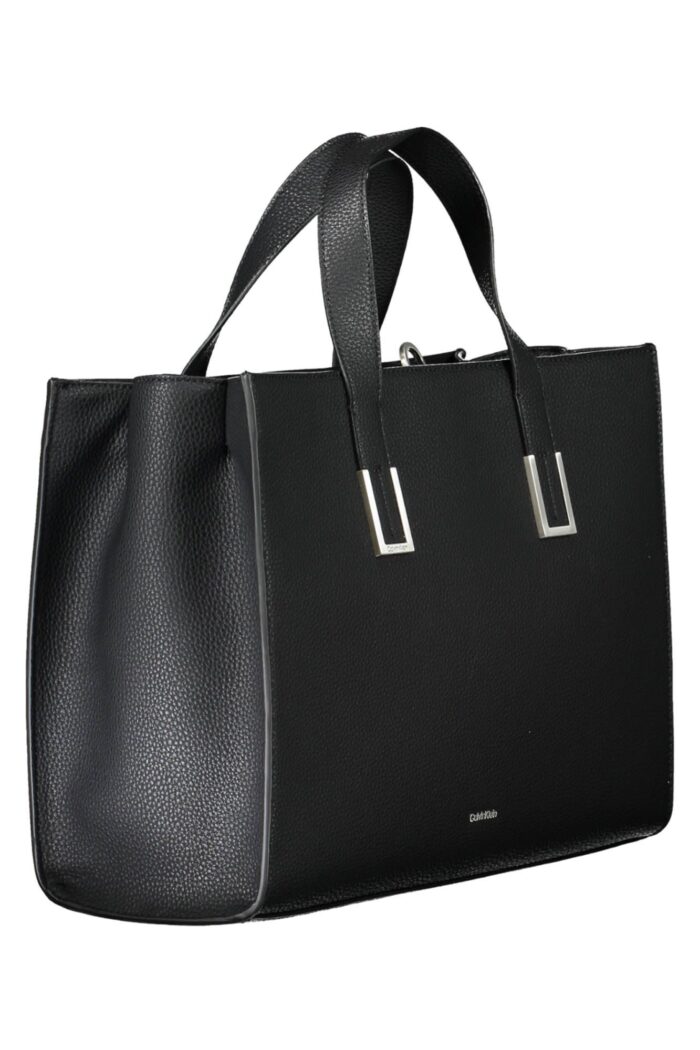 Calvin Klein Black Polyester Women Handbag - Image 3