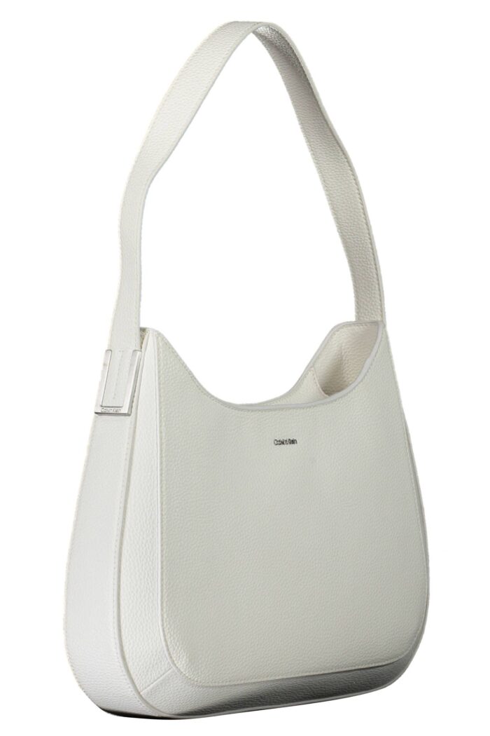 Calvin Klein White Polyester Women Handbag - Image 3