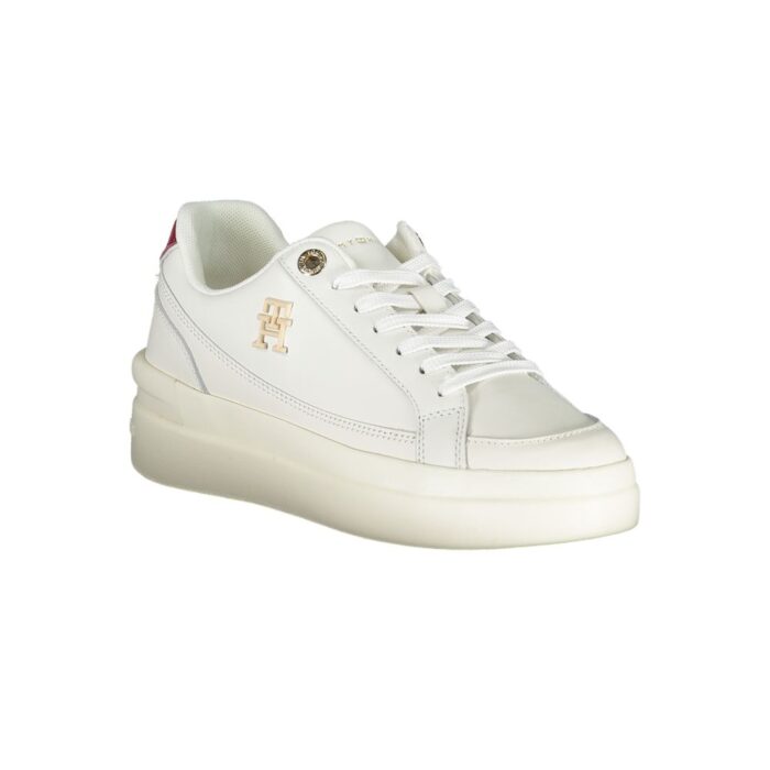 Tommy Hilfiger Chic Contrasting Lace-Up Sporty Sneakers - Image 2
