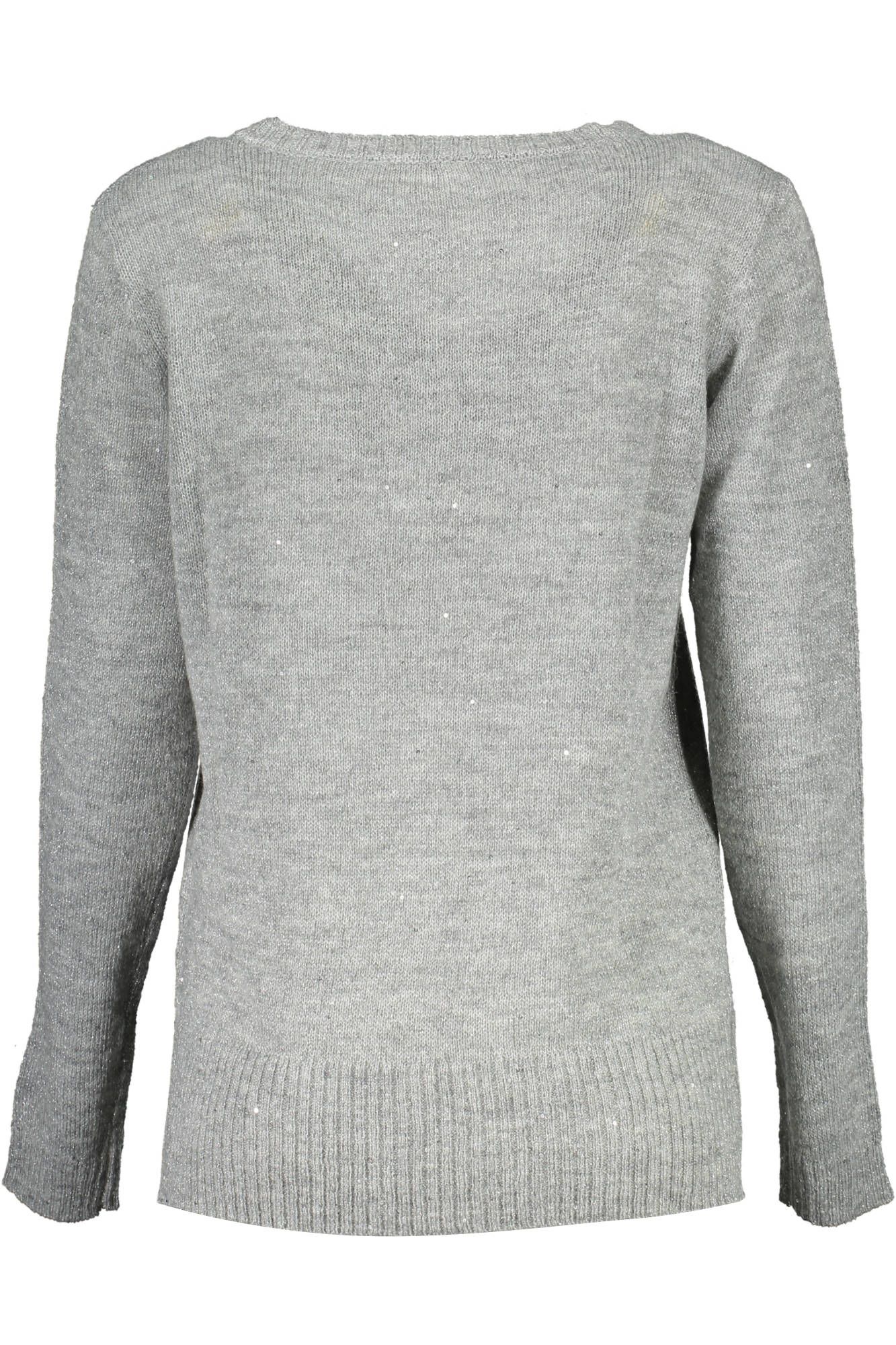 U.S. POLO ASSN. Argento Acrylic Women's Sweater - Image 2