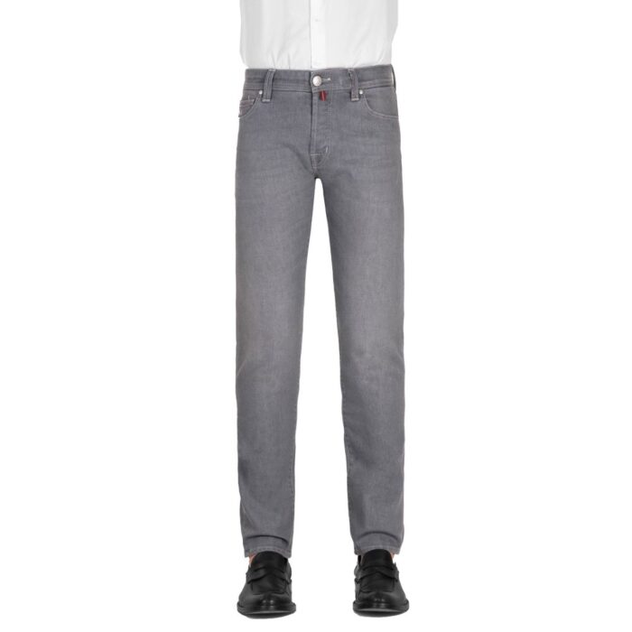 Tramarossa Gray Cotton Men's Jeans - Image 3