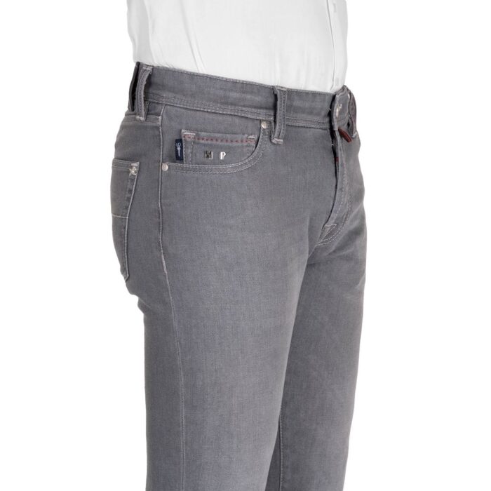 Tramarossa Gray Cotton Men's Jeans - Image 6