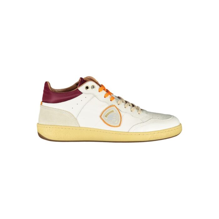 Blauer Sleek White Sneakers with Contrast Accents - Image 2