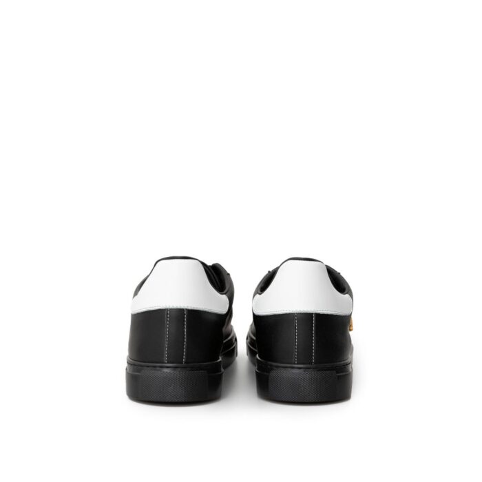 Roberto Cavalli Black Leather Sneaker - Image 5