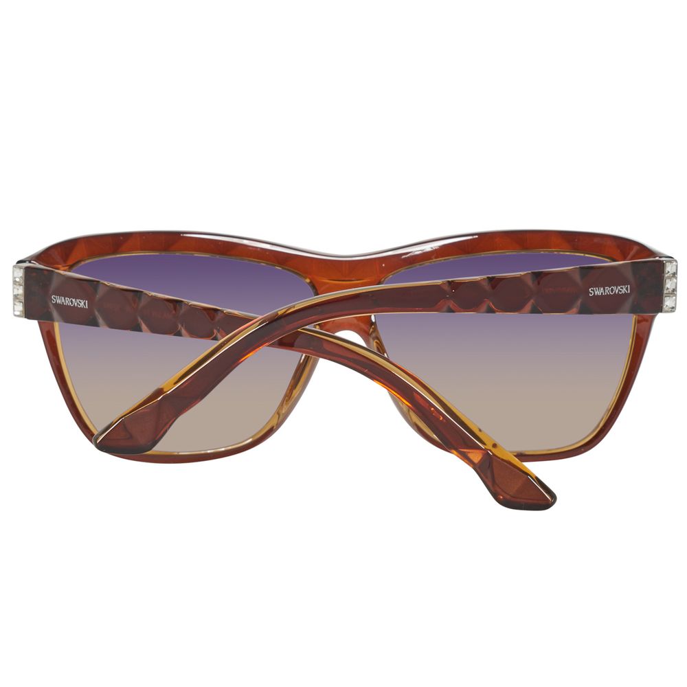 Swarovski Brown Injected Sunglasses - Image 3