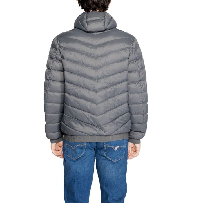 Armani Exchange Gray Polyester Jacket - Image 2