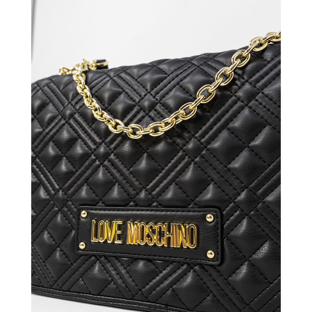 Love Moschino Black Polyethylene Handbag - Image 5