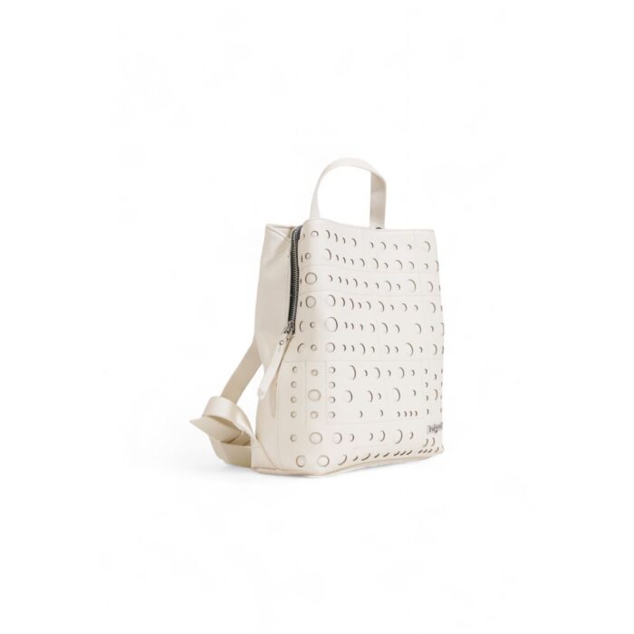 Desigual Beige Polyethylene Backpack - Image 4