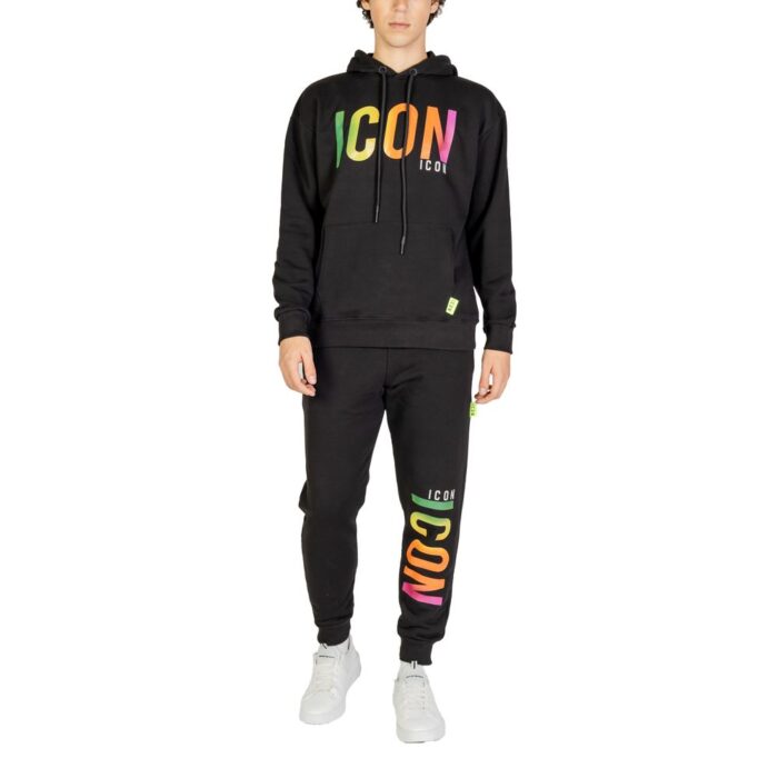 Icon Black Cotton Sweater - Image 5