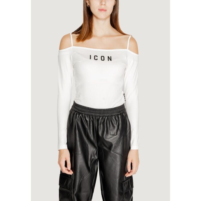 Icon White Cotton Tops & T-Shirt - Image 5