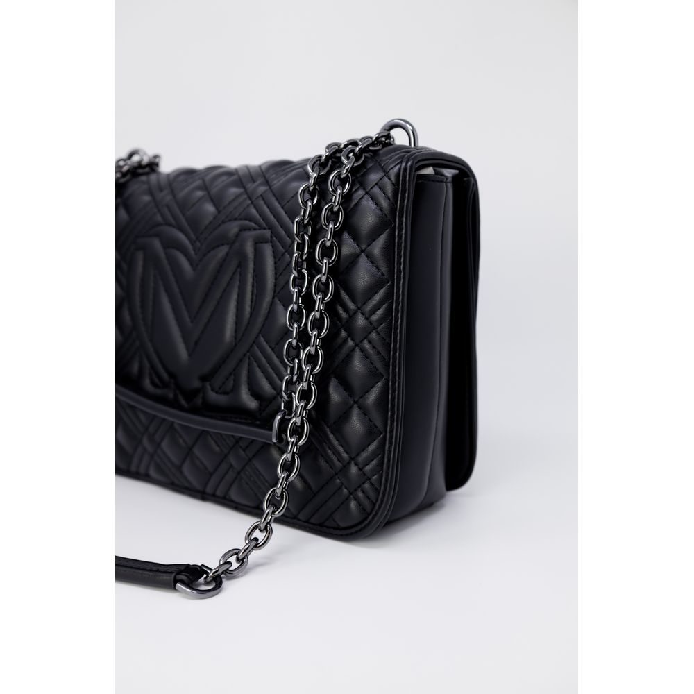 Love Moschino Bicolor Polyethylene Handbag - Image 4