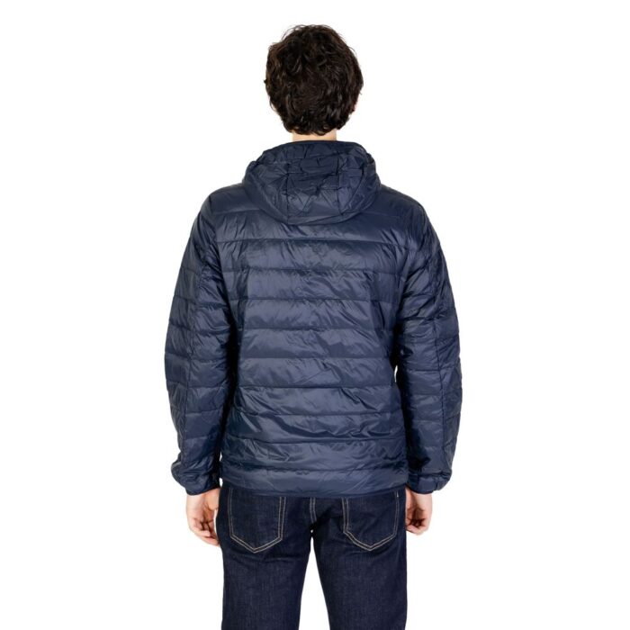 EA7 Emporio Armani Blue Polyamide Jacket - Image 2