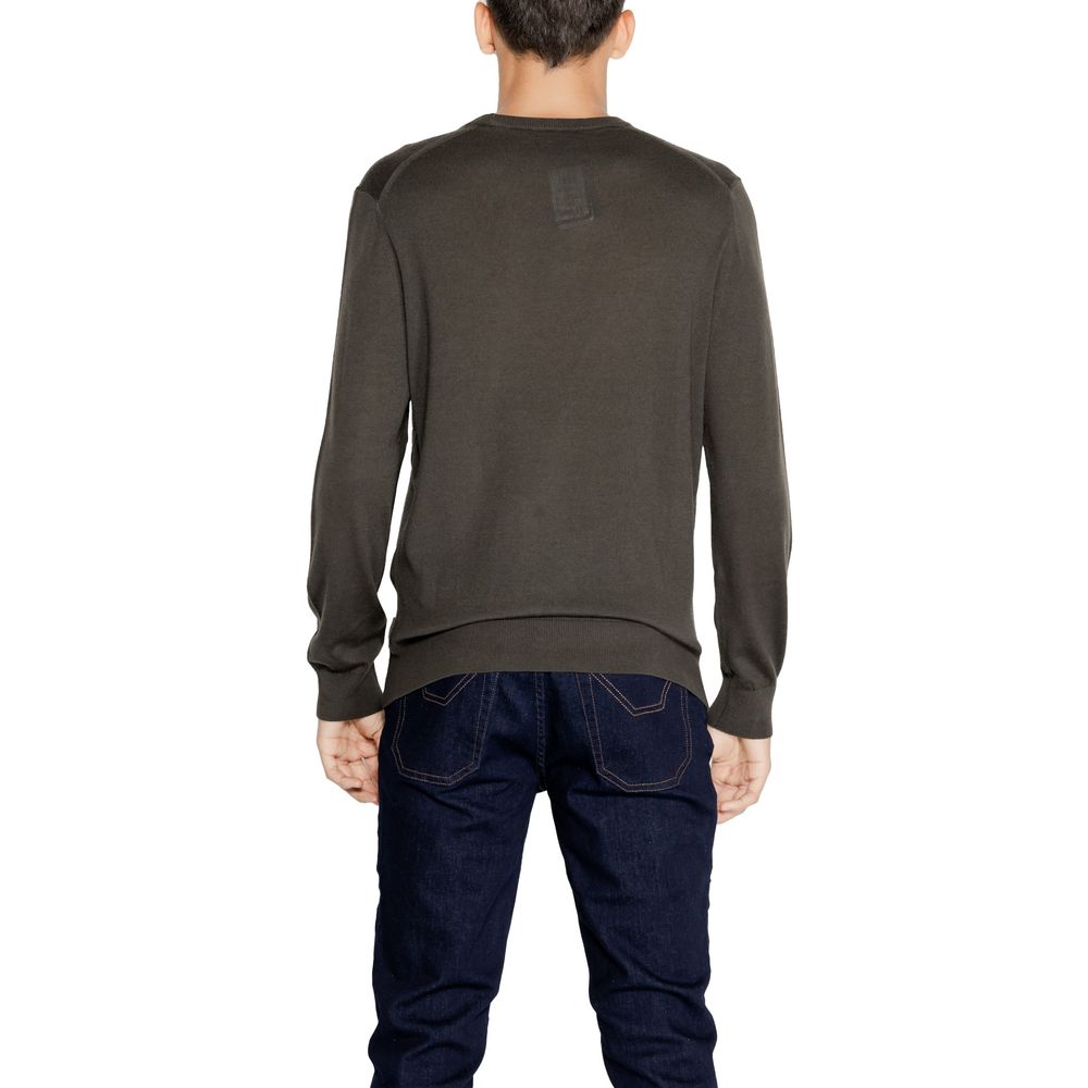 Armani Exchange Green Wool Sweater - Image 2