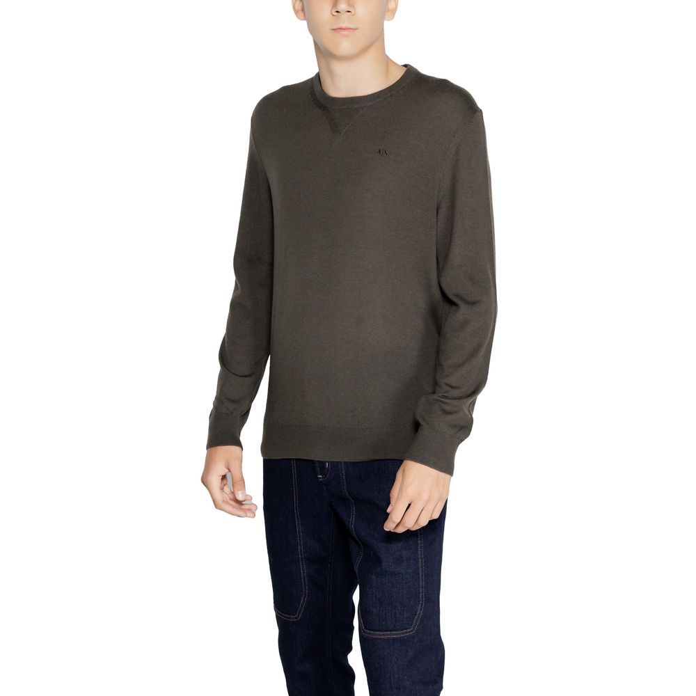 Armani Exchange Green Wool Sweater - Image 3