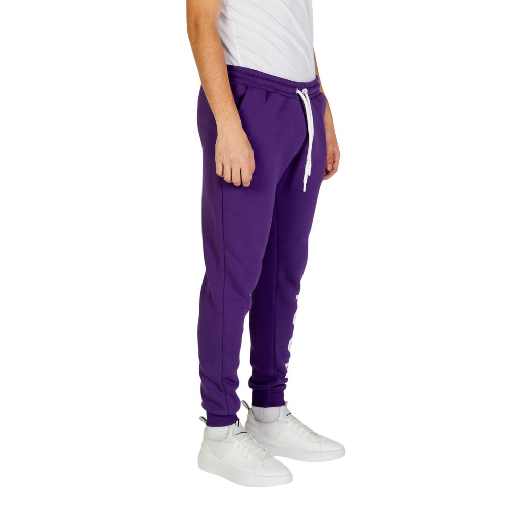 Icon Purple Cotton Joggers (Workout Pants) - Image 4