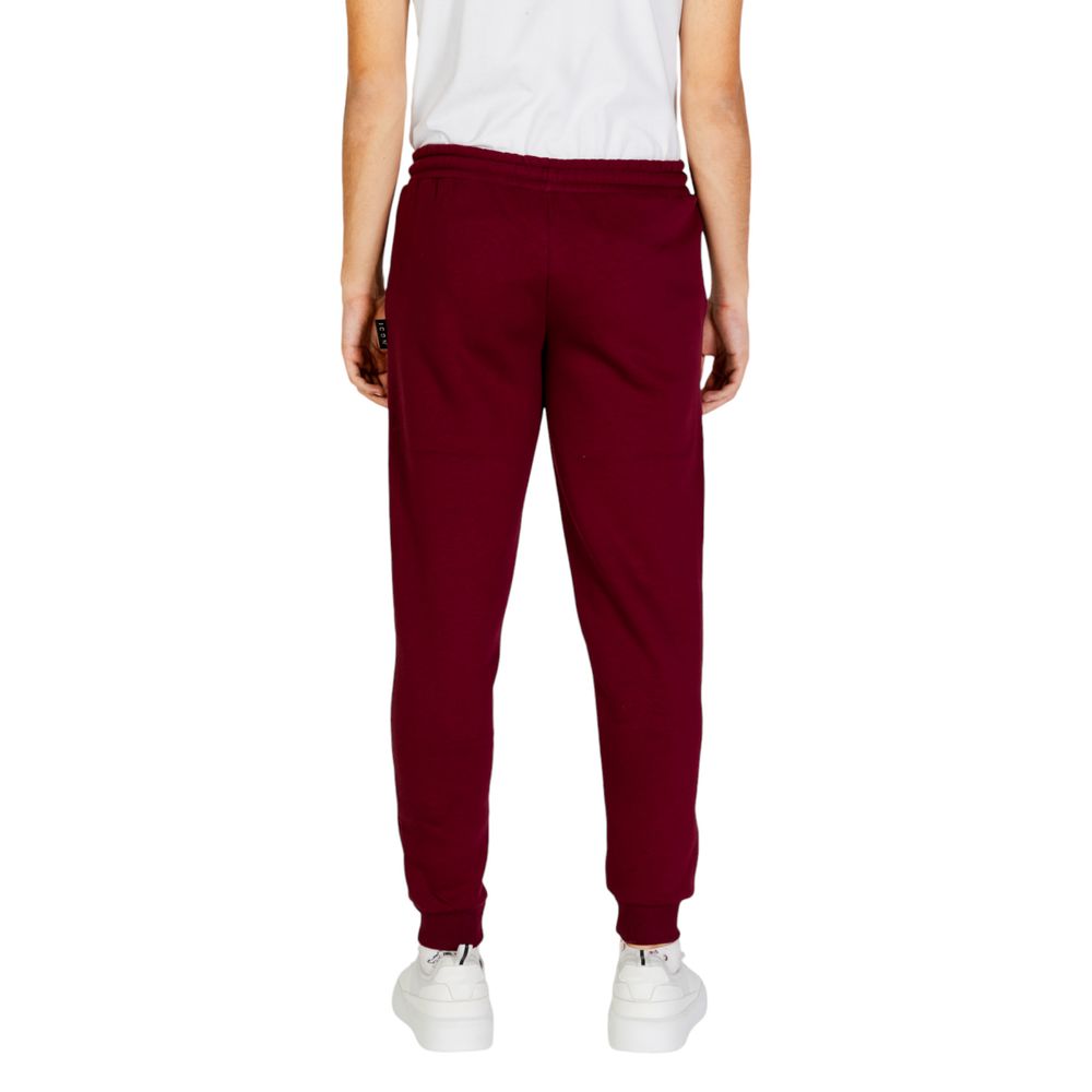 Icon Bordeaux Cotton Joggers Workout Pant - Image 2