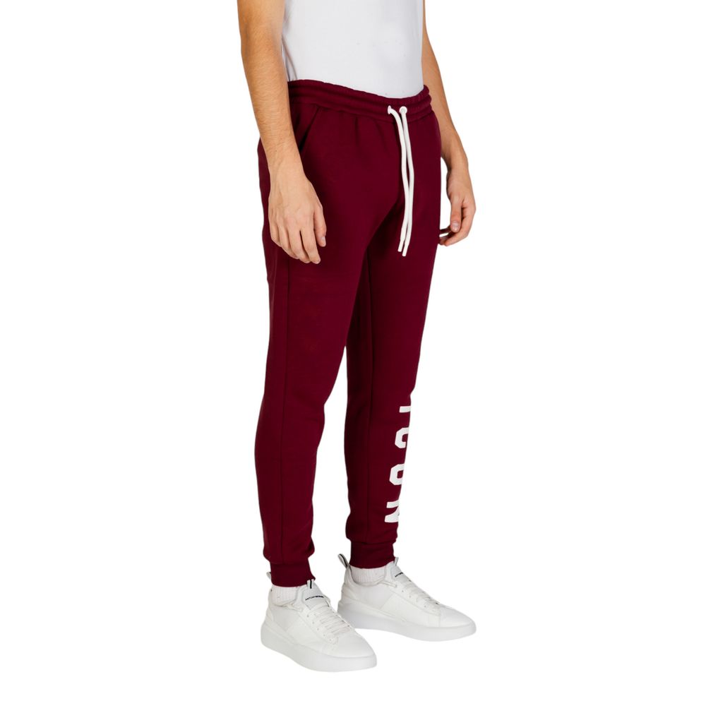 Icon Bordeaux Cotton Joggers Workout Pant - Image 4