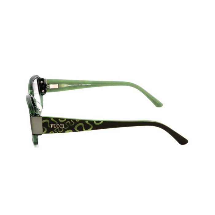 Emilio Pucci Olive Plastic Frames - Image 3