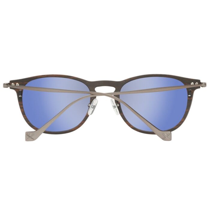 Hackett Brown Metal Metal Metal Sunglasses - Image 3