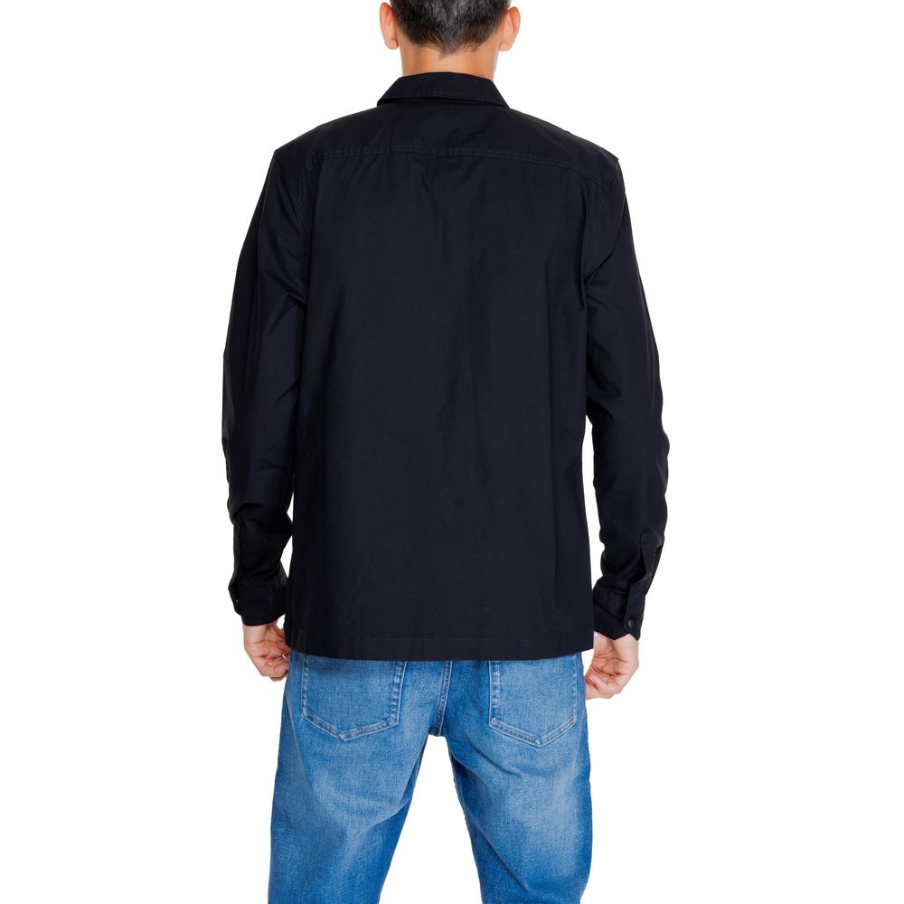 Calvin Klein Jeans Black Recycled Cotton Shirt - Image 2
