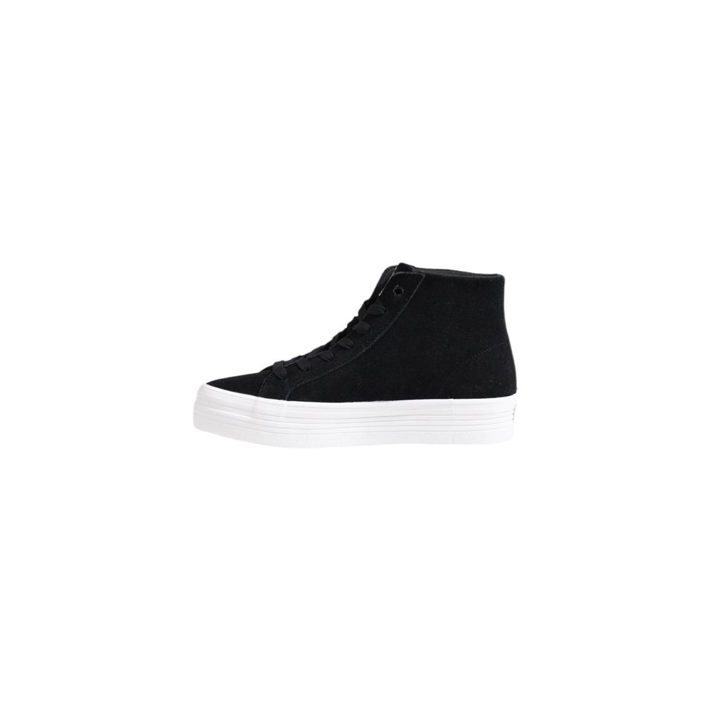 Calvin Klein Jeans Black Suede Leather Sneaker - Image 3