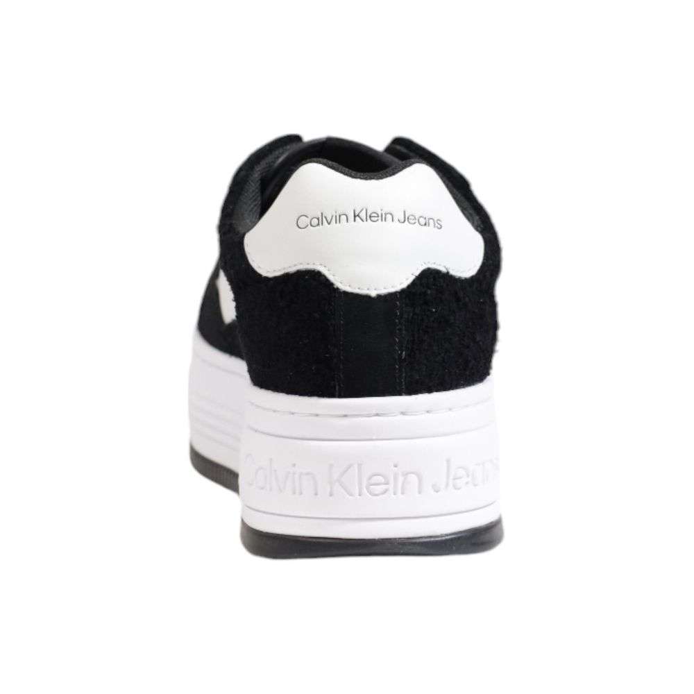 Calvin Klein Jeans Black Leather Sneaker - Image 4