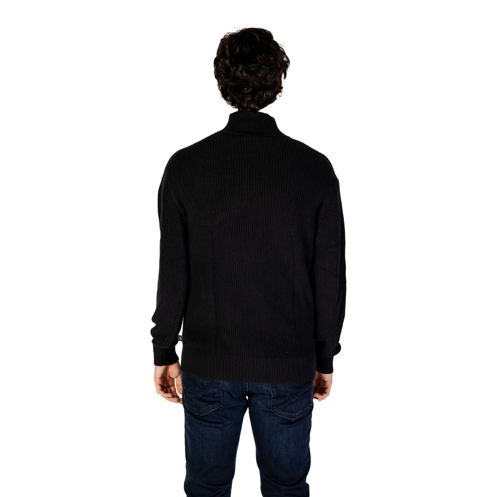 Calvin Klein Jeans Black Cotton Sweatshirt - Image 2