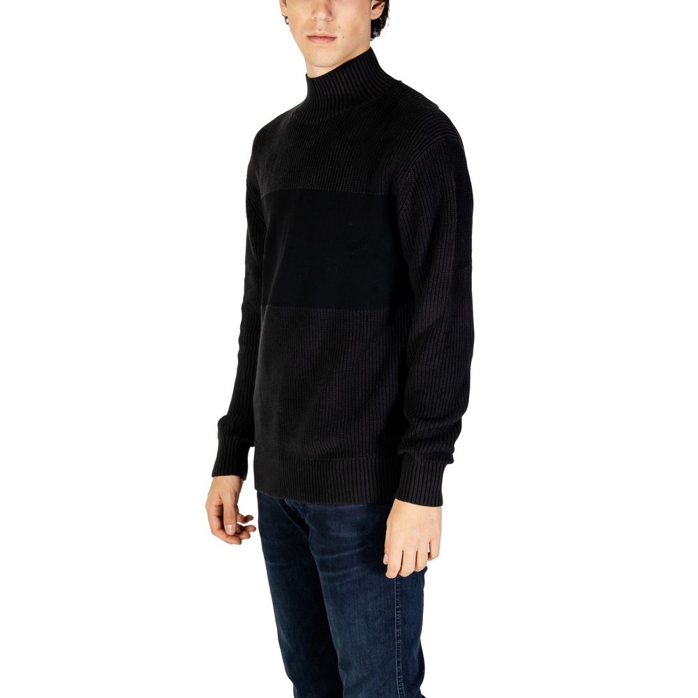 Calvin Klein Jeans Black Cotton Sweatshirt - Image 3