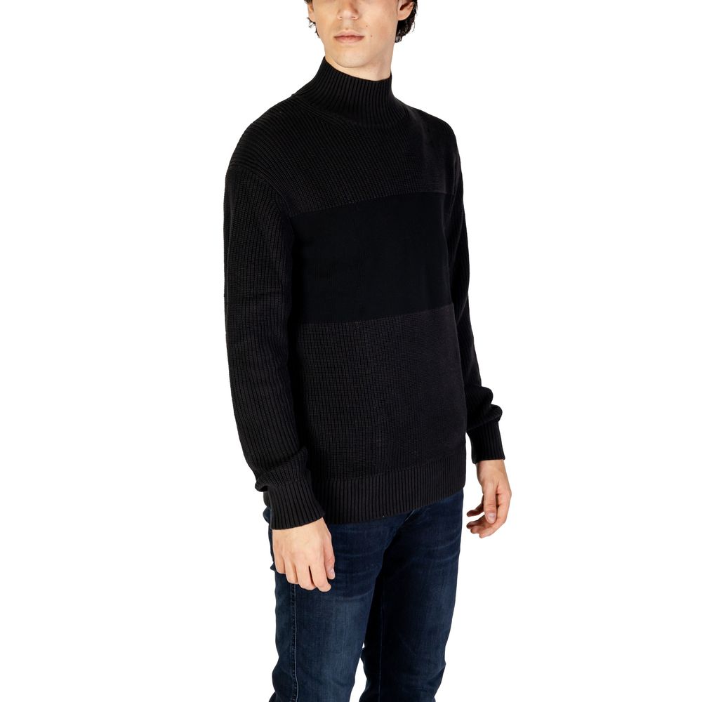 Calvin Klein Jeans Black Cotton Sweatshirt - Image 4