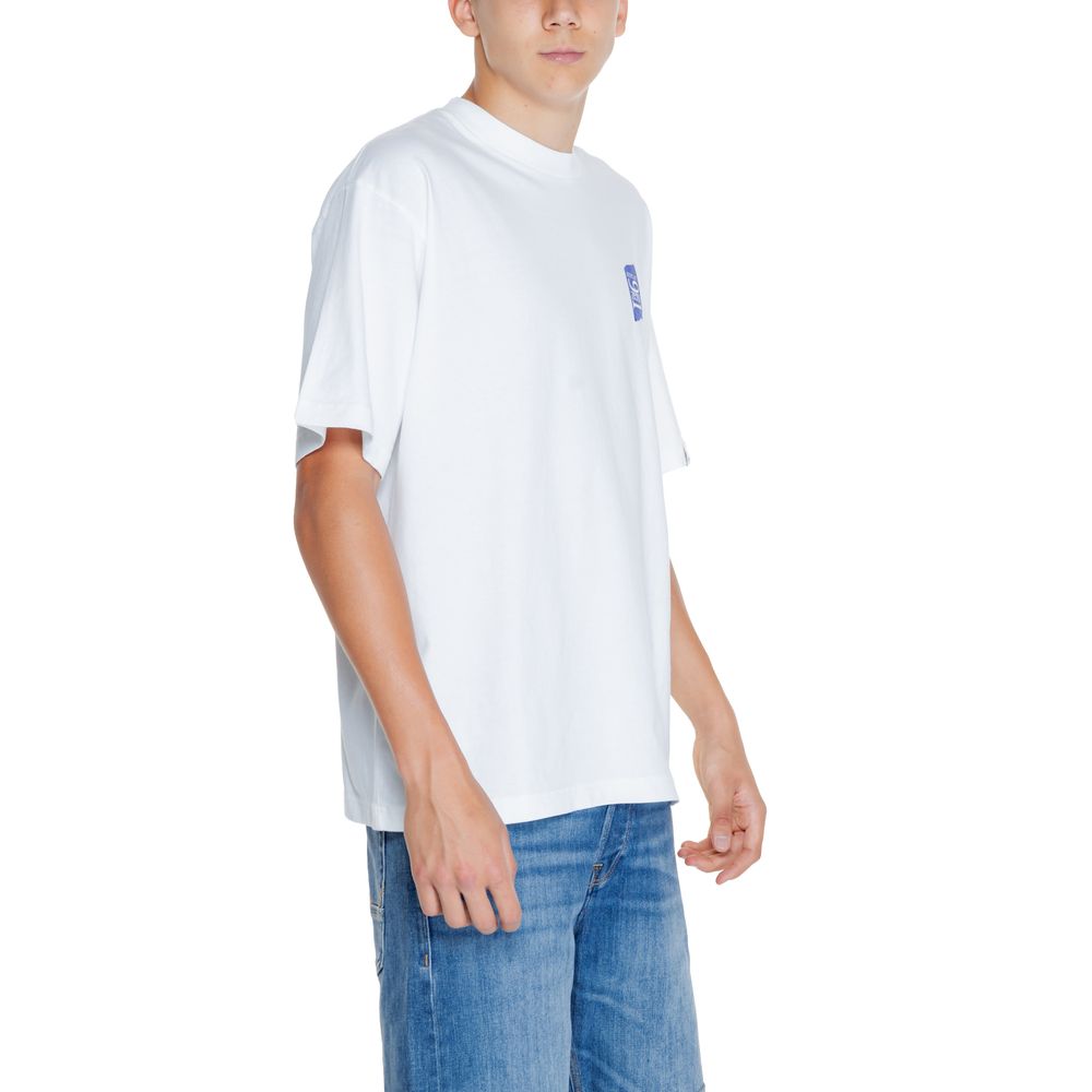 Replay White Cotton T-Shirt - Image 4