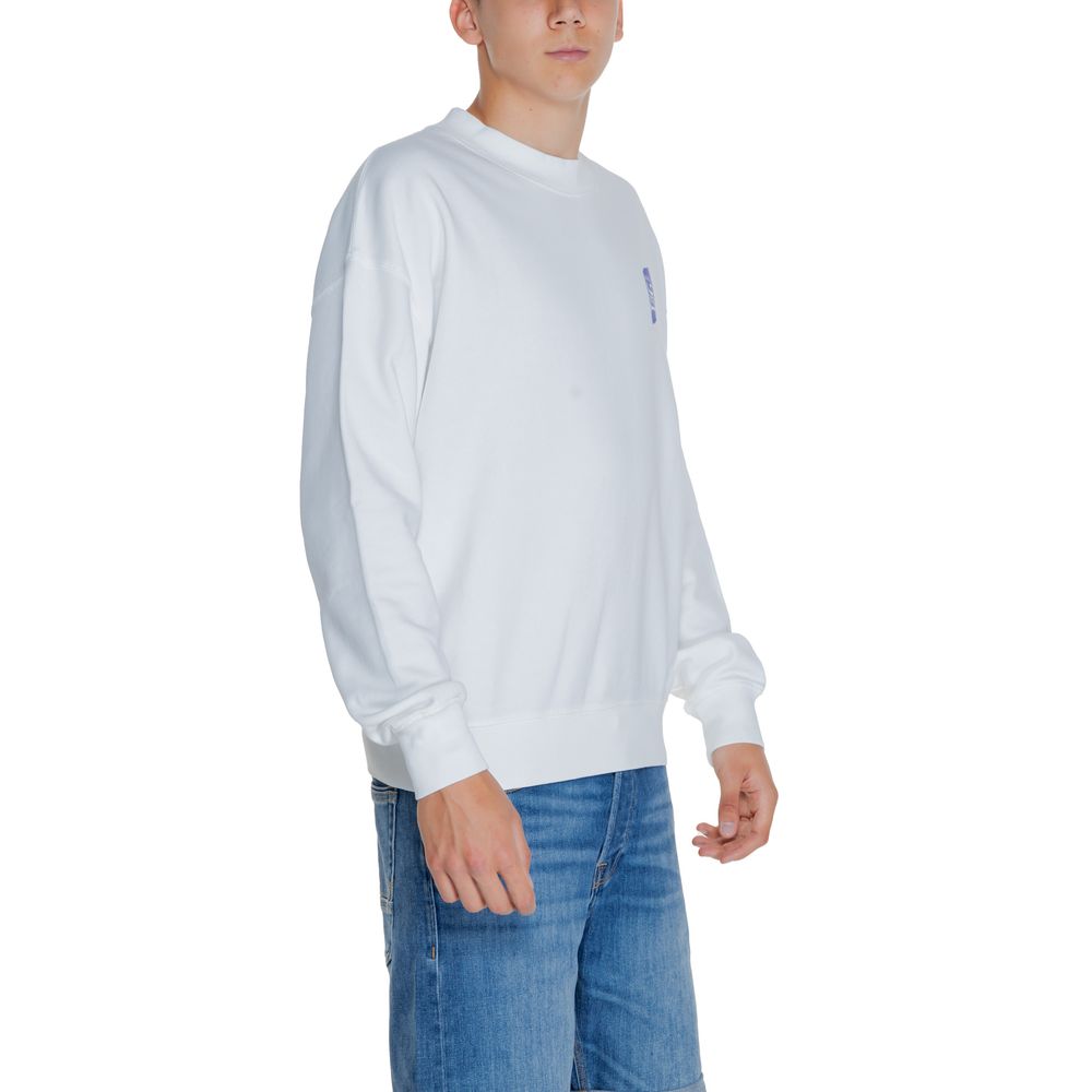 Replay White Cotton Sweatshirt - Image 4
