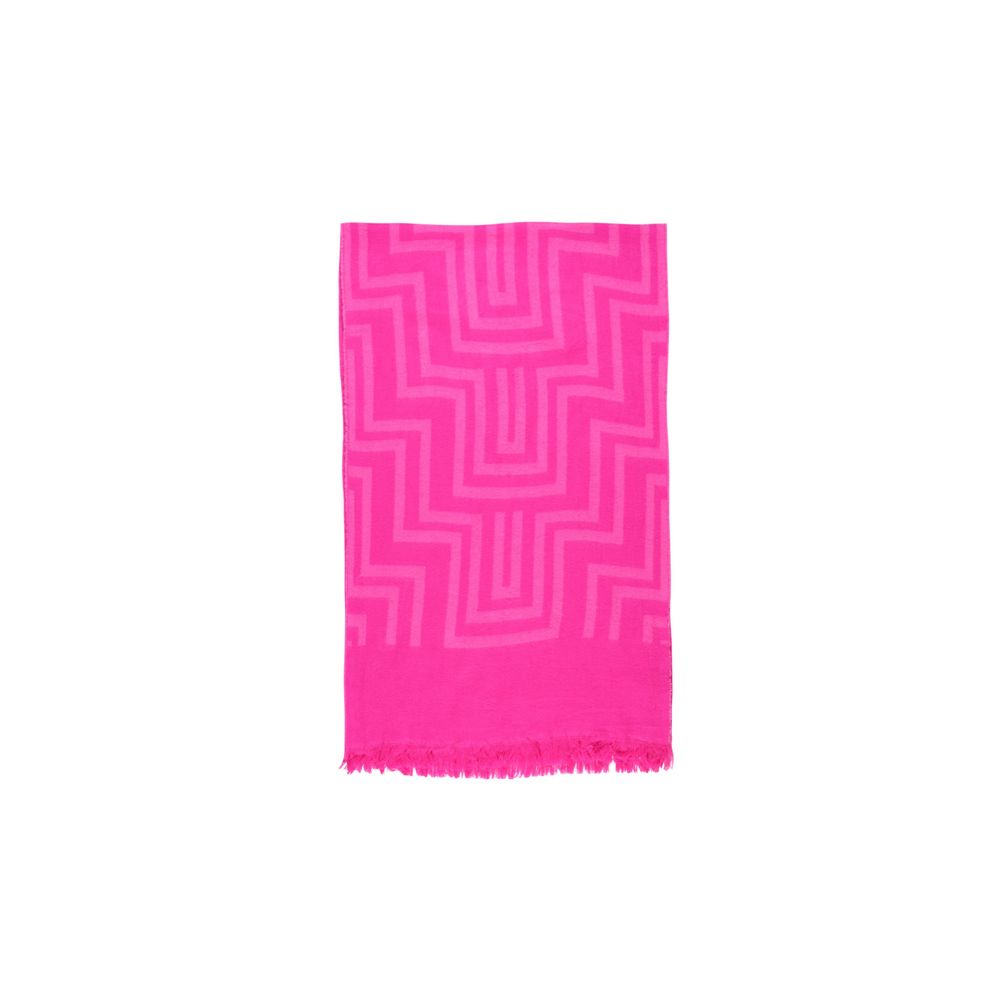 Only Pink Marabou Scarf - Image 2