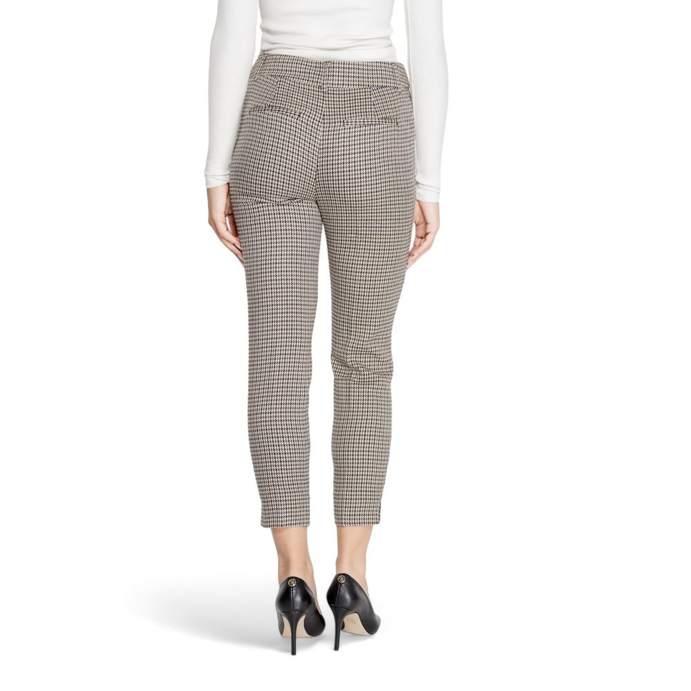 Only Beige Polyester Casual Pants - Image 2