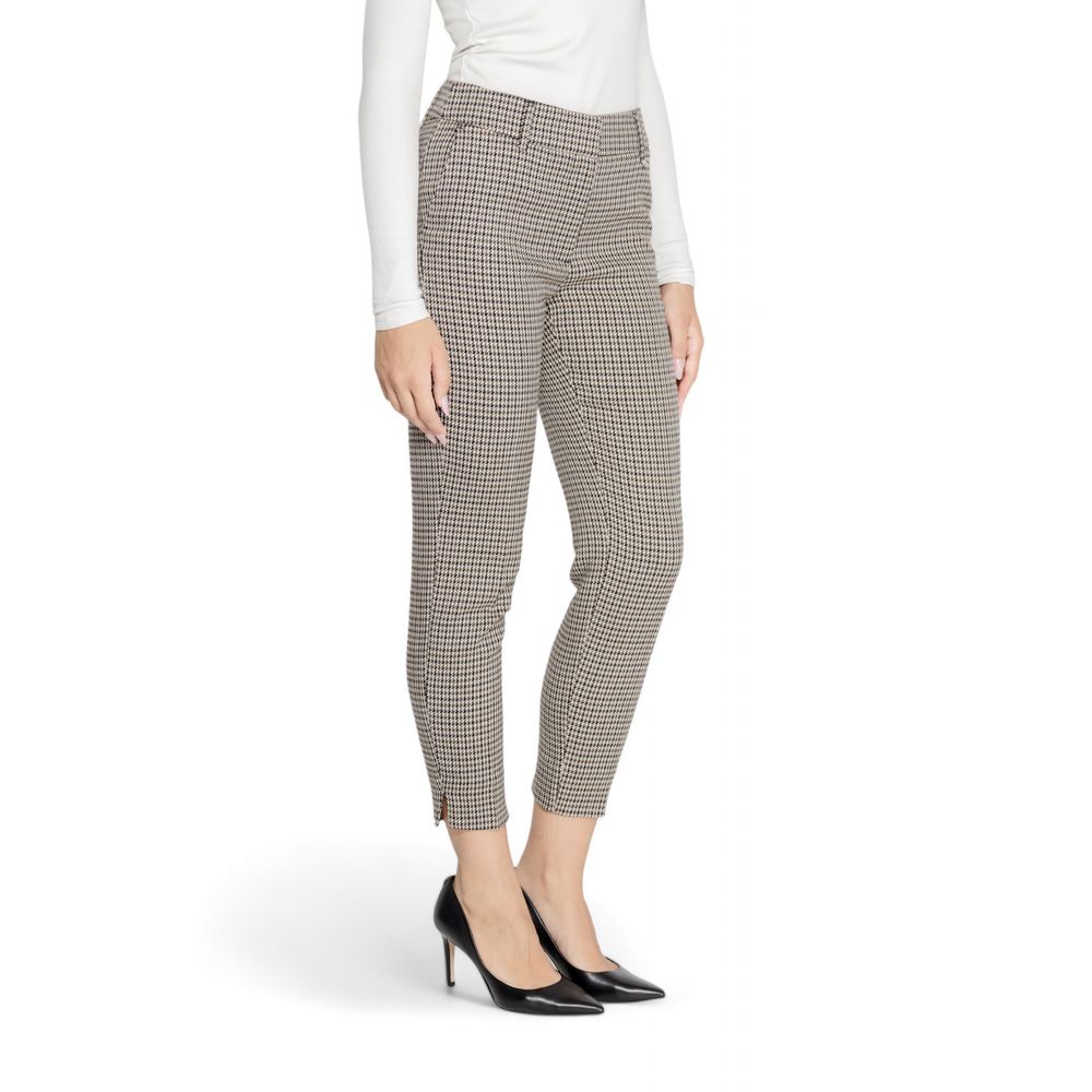 Only Beige Polyester Casual Pants - Image 4