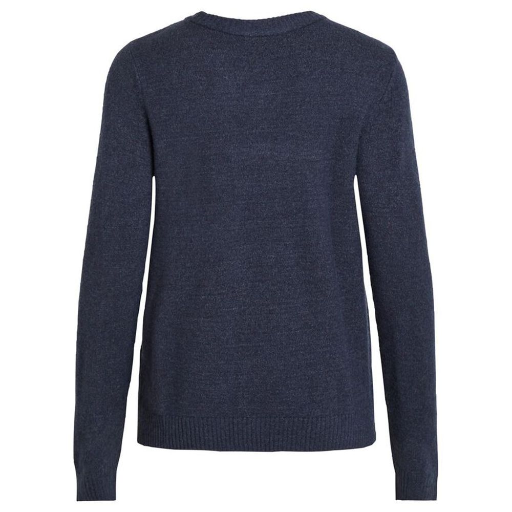 Vila Clothes Blue Viscose Sweatshirt - Image 2