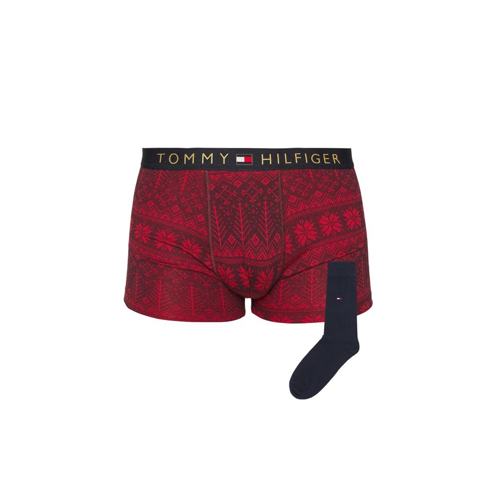 Tommy Hilfiger Bordeaux Cotton Boxers - Image 2