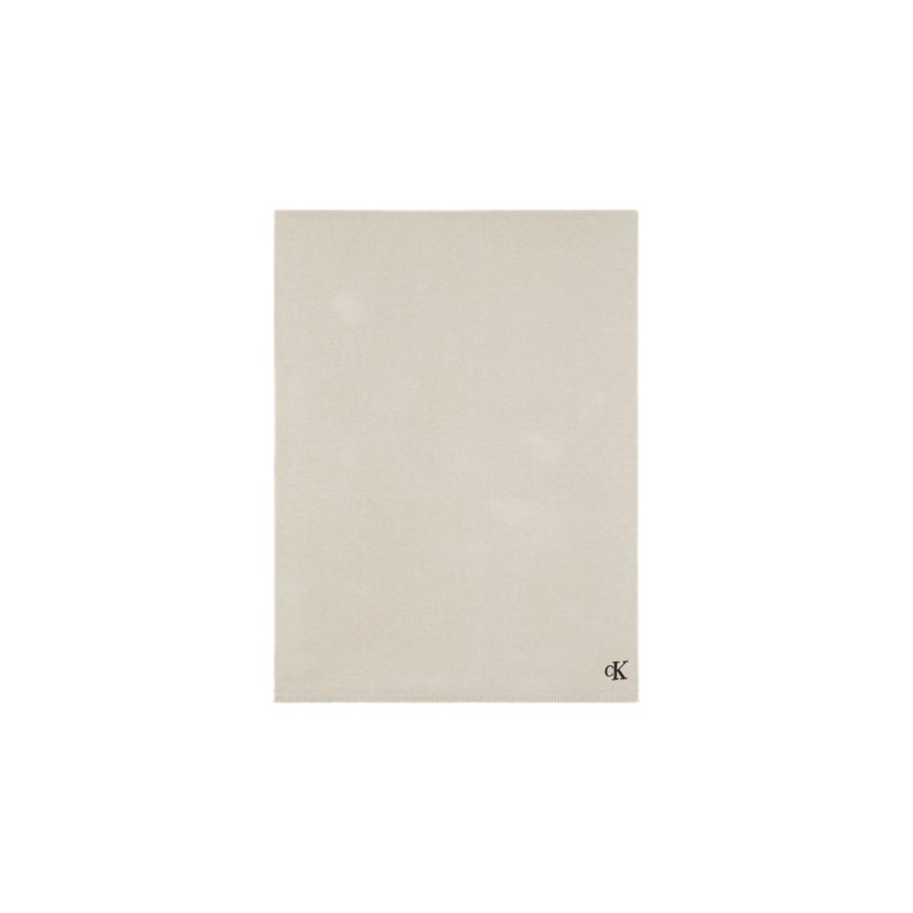 Calvin Klein Beige Cotton Scarf - Image 2