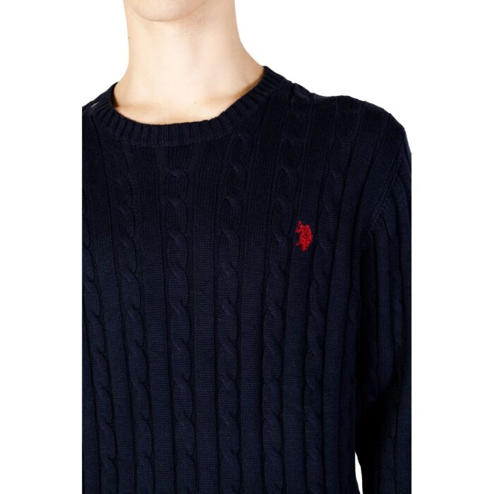 U.S. POLO ASSN. Blue Cotton Sweater - Image 5