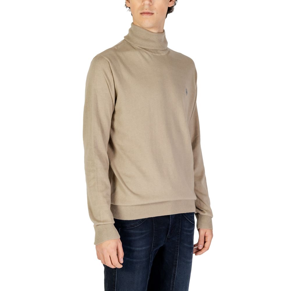 U.S. POLO ASSN. Beige Cotton Turtleneck - Image 4