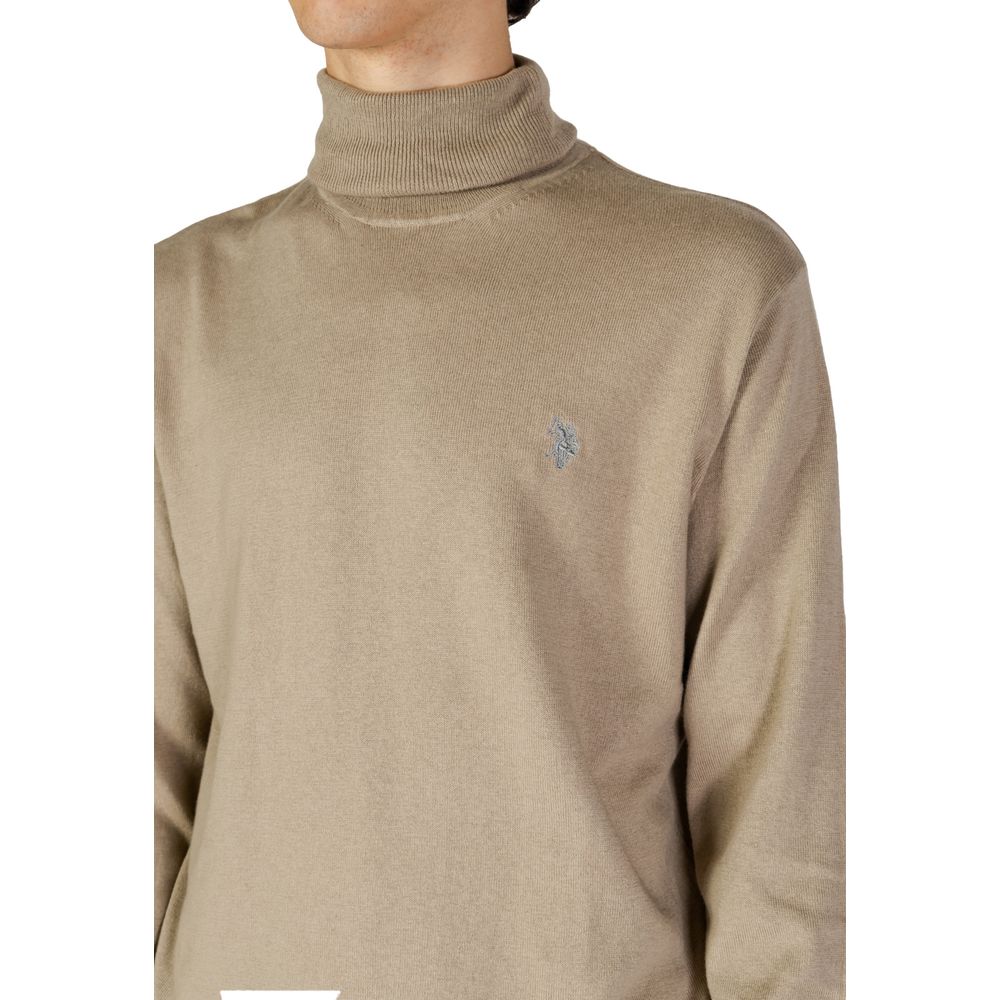 U.S. POLO ASSN. Beige Cotton Turtleneck - Image 5